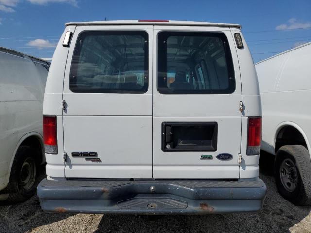 1FTNE1EW5CDA11339 - 2012 FORD ECONOLINE E150 VAN WHITE photo 6