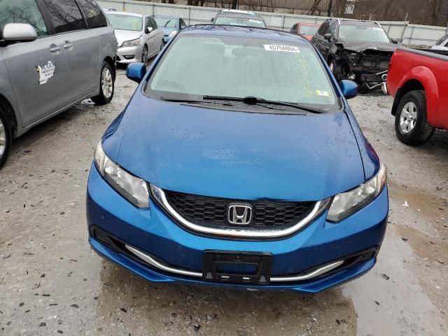 2HGFB2F50DH527980 - 2013 HONDA CIVIC LX BLUE photo 5