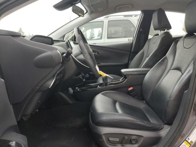 JTDKARFP4J3098254 - 2018 TOYOTA PRIUS PRIM ნაცრისფერი ფოტო 7