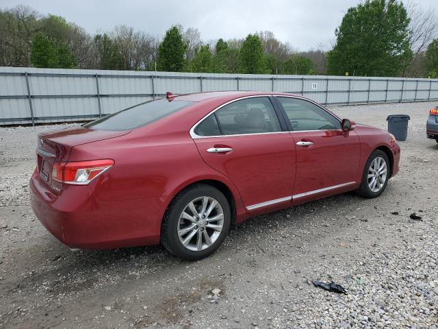 JTHBK1EG1C2502036 - 2012 LEXUS ES 350 RED photo 3