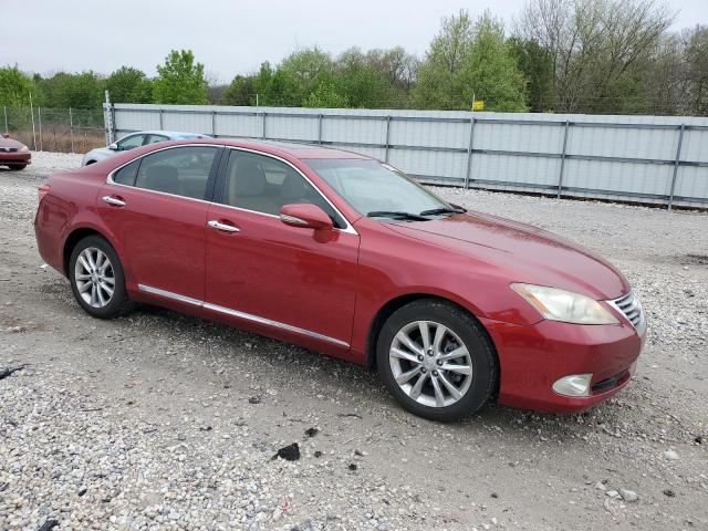 JTHBK1EG1C2502036 - 2012 LEXUS ES 350 RED photo 4