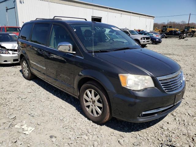 2A4RR8DG5BR683982 - 2011 CHRYSLER TOWN & COU TOURING L CHARCOAL photo 4