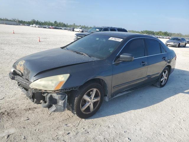 1HGCM56815A018229 - 2005 HONDA ACCORD EX BLUE photo 1