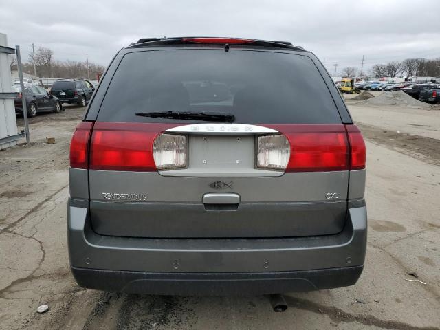 3G5DB03704S574415 - 2004 BUICK RENDEZVOUS CX SILVER photo 6