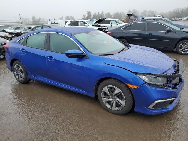 2HGFC2F61KH511502 - 2019 HONDA CIVIC LX BLUE photo 4