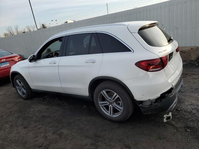 W1N0G8EB3MV281734 - 2021 MERCEDES-BENZ GLC 300 4MATIC WHITE photo 2