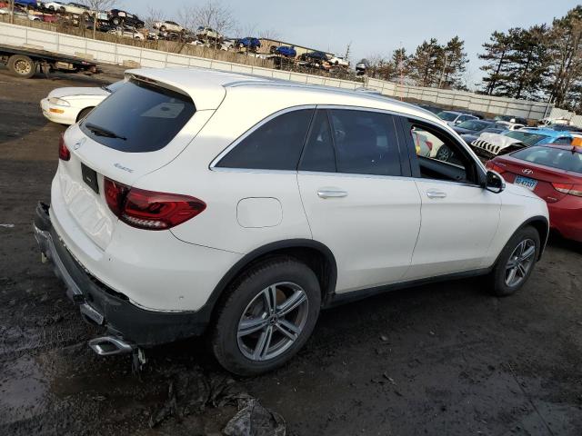 W1N0G8EB3MV281734 - 2021 MERCEDES-BENZ GLC 300 4MATIC WHITE photo 3