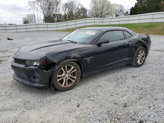 2G1FE1E33E9218556 - 2014 CHEVROLET CAMARO LS BLACK photo 1