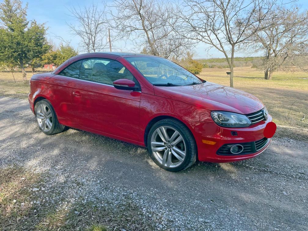 WVWFW8AH3EV001617 - 2014 VOLKSWAGEN EOS LUX RED photo 1
