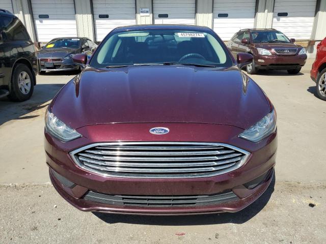 3FA6P0HD6HR262104 - 2017 FORD FUSION SE RED photo 5