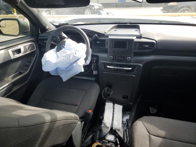 1FM5K8AB1NGB30040 - 2022 FORD EXPLORER POLICE INTERCEPTOR თეთრი ფოტო 8