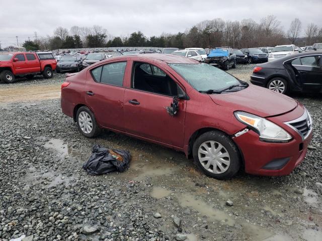 3N1CN7AP3GL826750 - 2016 NISSAN VERSA S RED photo 4