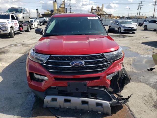 1FMSK7DH0PGA49045 - 2023 FORD EXPLORER XLT RED photo 5