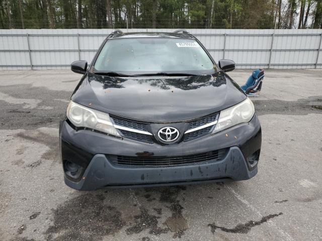 2T3ZFREV9DW009148 - 2013 TOYOTA RAV4 LE BLACK photo 5