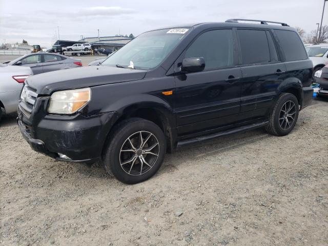 5FNYF28467B028322 - 2007 HONDA PILOT EX BLACK photo 1