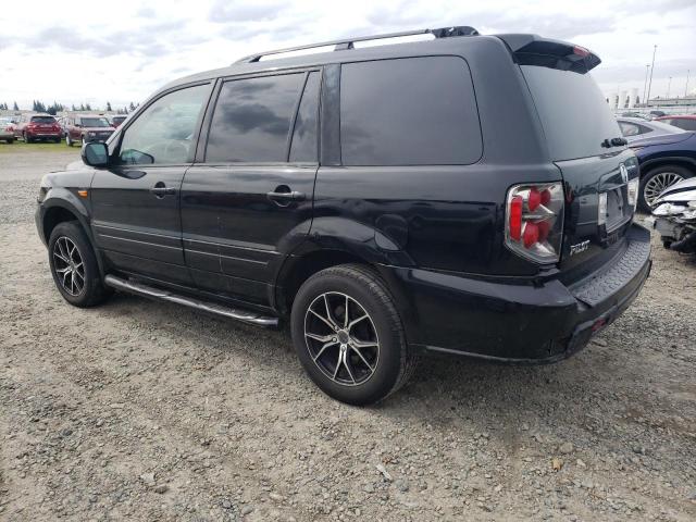 5FNYF28467B028322 - 2007 HONDA PILOT EX BLACK photo 2