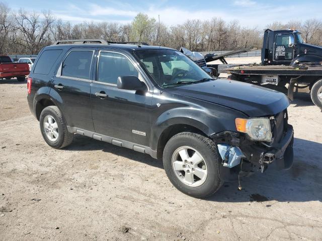 1FMCU03148KE76575 - 2008 FORD ESCAPE XLT BLACK photo 4