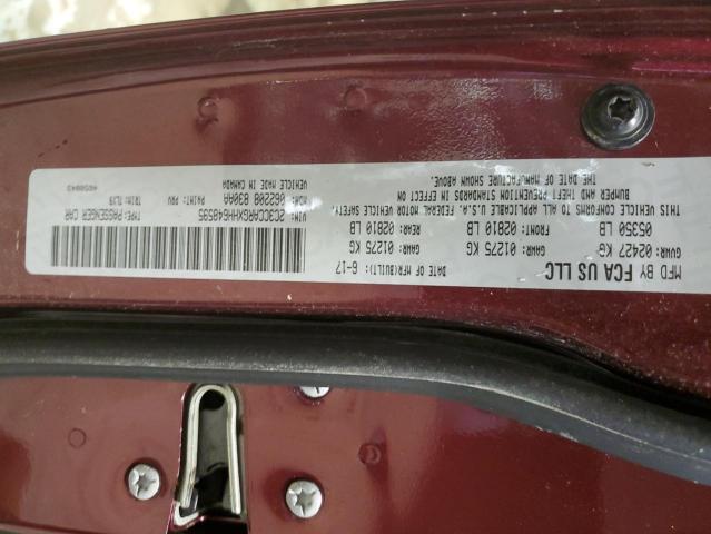 2C3CCARGXHH648595 - 2017 CHRYSLER 300 LIMITED MAROON photo 13