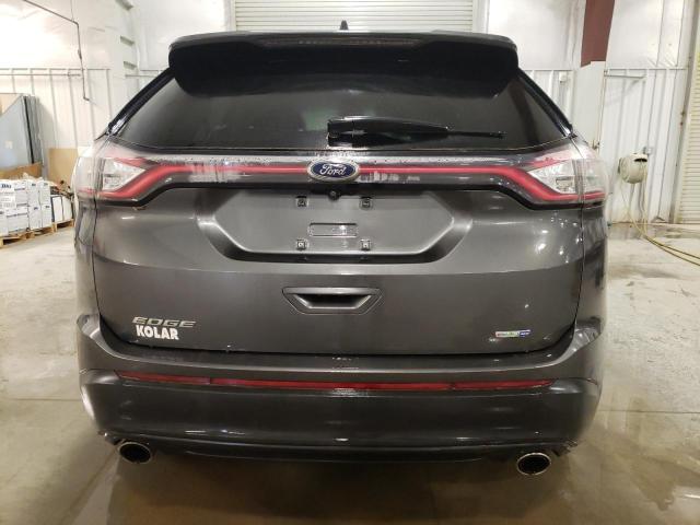 2FMPK4G93GBC52480 - 2016 FORD EDGE SE GRAY photo 6