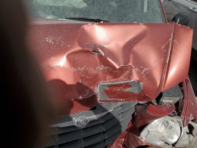 1A4GP45R66B727997 - 2006 CHRYSLER TOWN & COU წითელი ფოტო 12