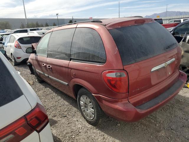 1A4GP45R66B727997 - 2006 CHRYSLER TOWN & COU წითელი ფოტო 2