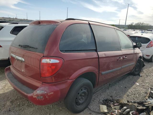 1A4GP45R66B727997 - 2006 CHRYSLER TOWN & COU წითელი ფოტო 3