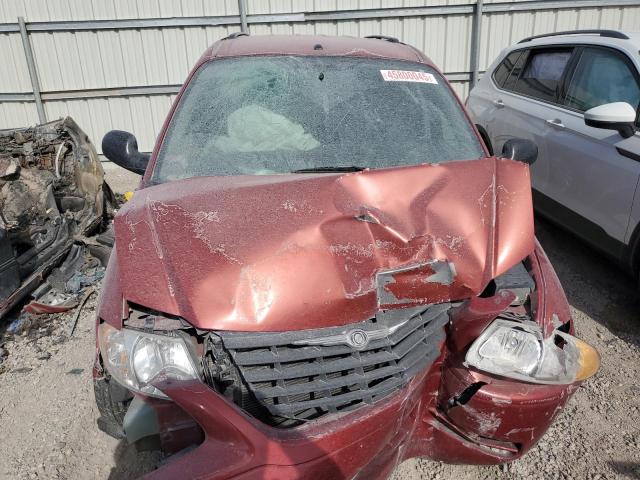 1A4GP45R66B727997 - 2006 CHRYSLER TOWN & COU წითელი ფოტო 5