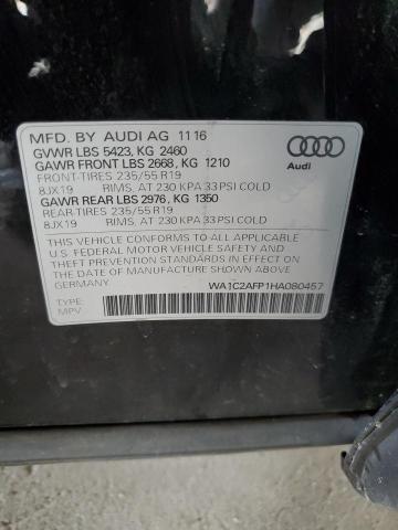 WA1C2AFP1HA080457 - 2017 AUDI Q5 PREMIUM BLACK photo 13