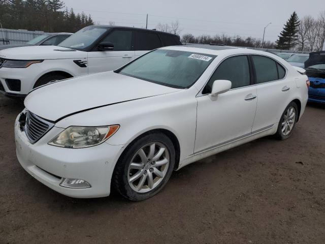 JTHBL46F485075624 - 2008 LEXUS LS 460 WHITE photo 1