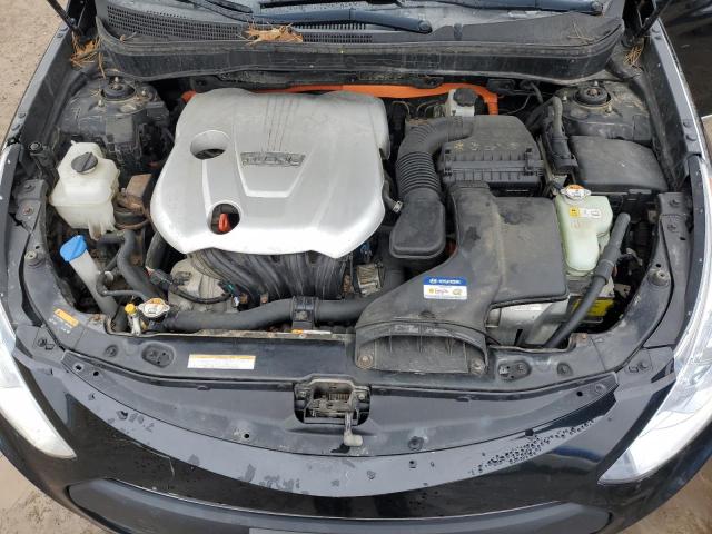 KMHEC4A49FA121310 - 2015 HYUNDAI SONATA HYBRID SILVER photo 11