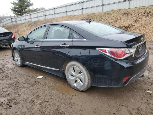 KMHEC4A49FA121310 - 2015 HYUNDAI SONATA HYBRID SILVER photo 2