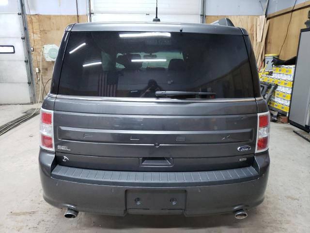 2FMHK6C80JBA18494 - 2018 FORD FLEX SEL GRAY photo 6