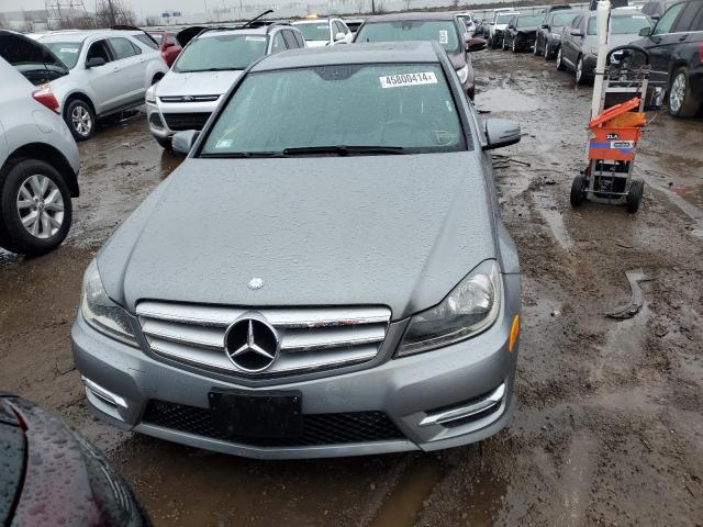 WDDGF8BBXCA711123 - 2012 MERCEDES-BENZ C 300 4MATIC GRAY photo 5