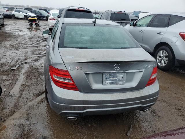 WDDGF8BBXCA711123 - 2012 MERCEDES-BENZ C 300 4MATIC GRAY photo 6