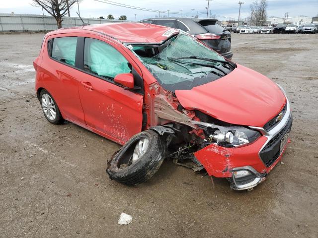 KL8CD6SA1KC733808 - 2019 CHEVROLET SPARK 1LT RED photo 4