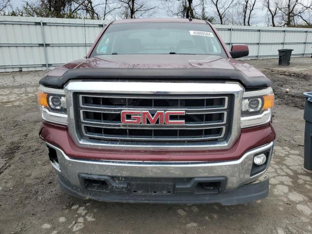 3GTU2UEC8EG529091 - 2014 GMC SIERRA K1500 SLE RED photo 5