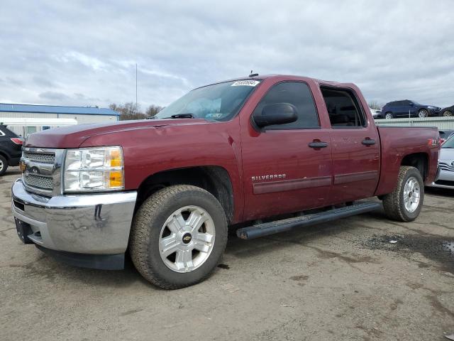 3GCPKSE72DG377196 - 2013 CHEVROLET SILVER1500 K1500 LT MAROON photo 1