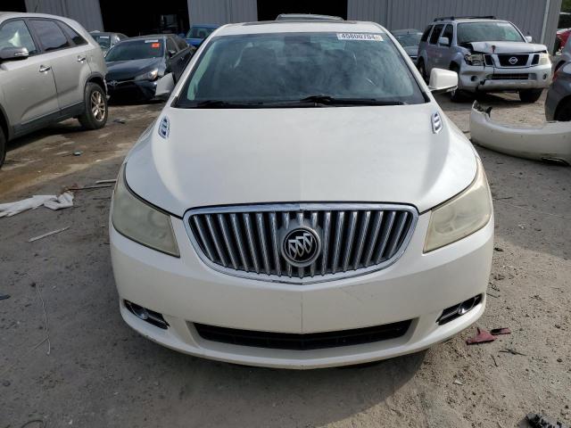 1G4GE5EV7AF133561 - 2010 BUICK LACROSSE CXS WHITE photo 5