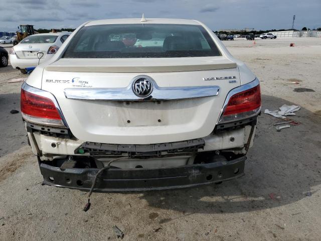 1G4GE5EV7AF133561 - 2010 BUICK LACROSSE CXS WHITE photo 6