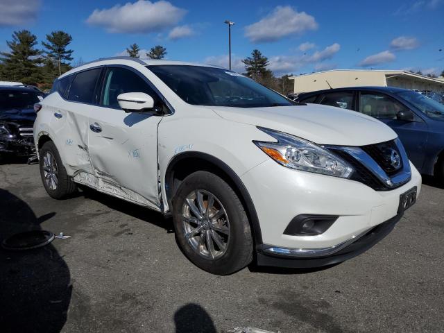 5N1AZ2MH6HN149027 - 2017 NISSAN MURANO S WHITE photo 4