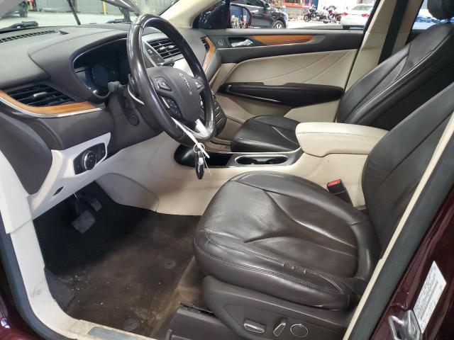 5LMCJ3C92GUJ23476 - 2016 LINCOLN MKC RESERVE BURGUNDY photo 7