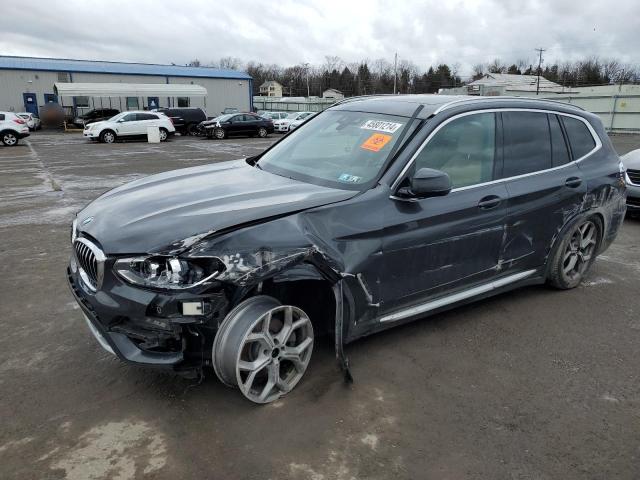 5UXTY5C08M9D92324 - 2021 BMW X3 XDRIVE30I BLACK photo 1