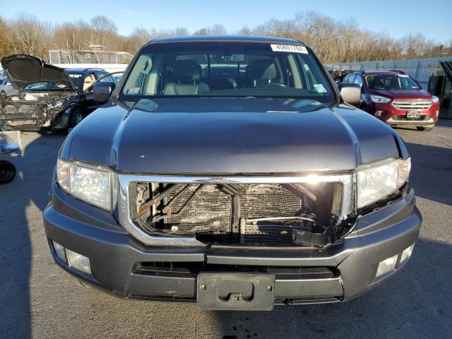 5FPYK1F58BB005934 - 2011 HONDA RIDGELINE RTL GRAY photo 5