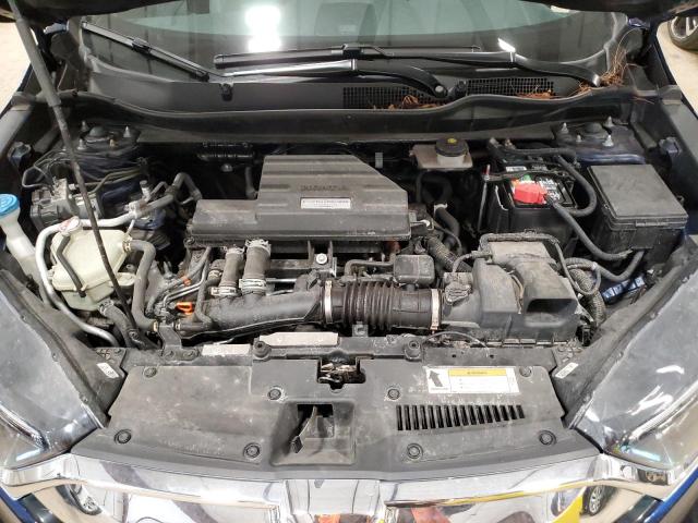 5J6RW2H51KL012767 - 2019 HONDA CR-V EX BLUE photo 12