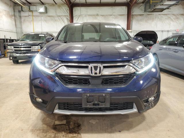 5J6RW2H51KL012767 - 2019 HONDA CR-V EX BLUE photo 5