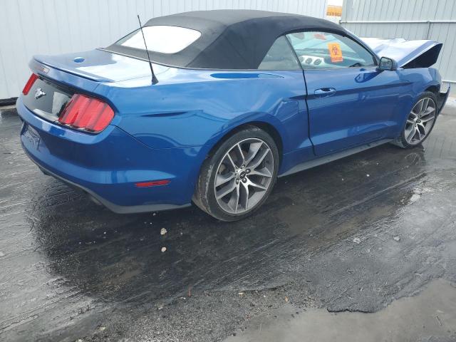 1FATP8UHXH5343880 - 2017 FORD MUSTANG BLUE photo 3