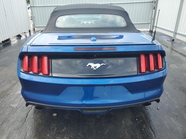 1FATP8UHXH5343880 - 2017 FORD MUSTANG BLUE photo 6