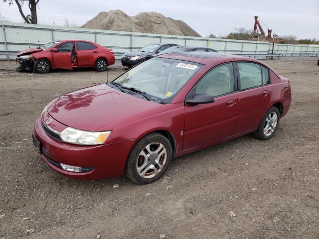 1G8AL52F94Z226415 - 2004 SATURN ION LEVEL 3 RED photo 1