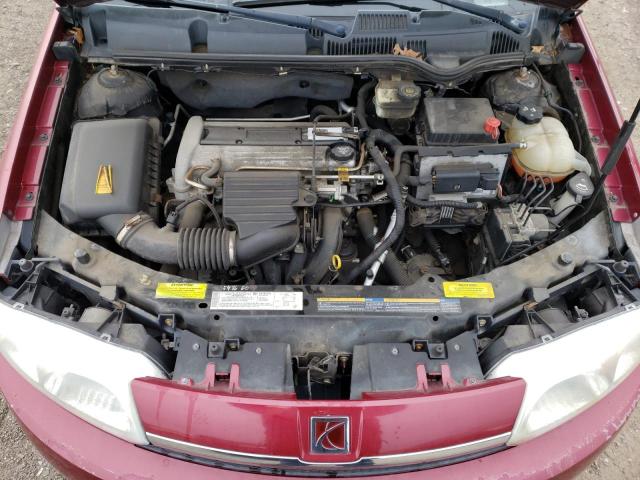 1G8AL52F94Z226415 - 2004 SATURN ION LEVEL 3 RED photo 11