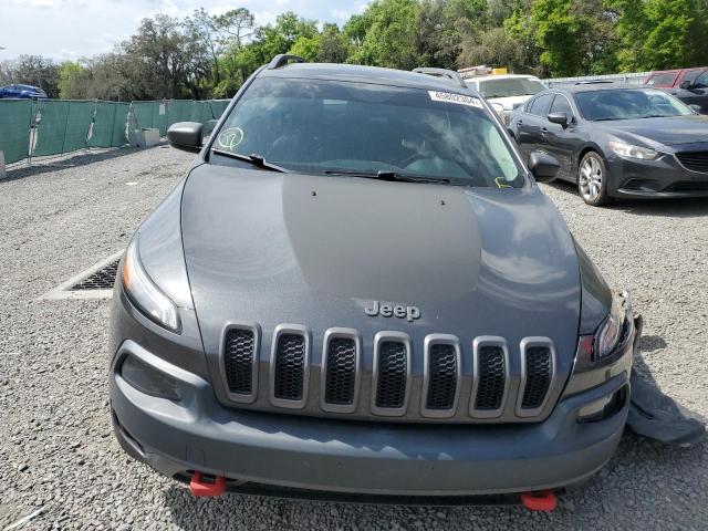 1C4PJMBSXFW751825 - 2015 JEEP CHEROKEE TRAILHAWK გრაფიტი ფოტო 5